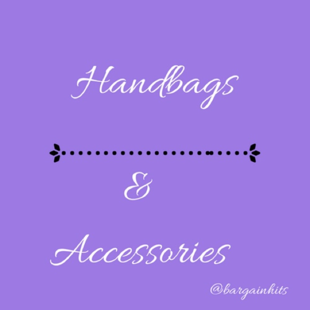 Handbags and accessories.